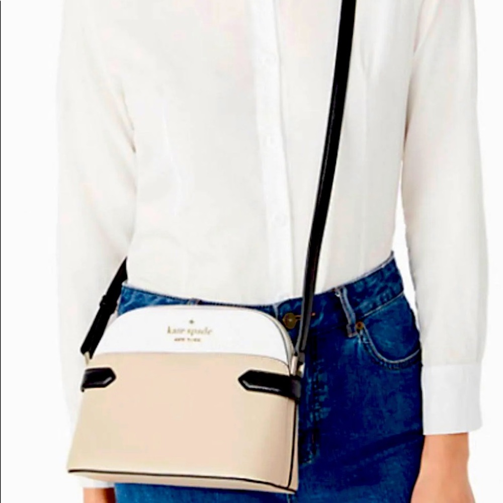 NWOT Kate Spade Staci Medium Satchel crossbody bag Size: 8.62"h x 10.87"W x 5"d